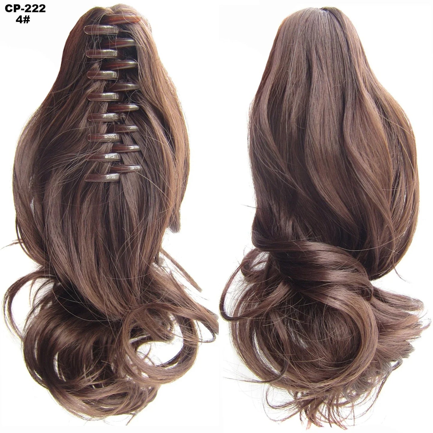 Stylish and realistic-looking hair extension ponytail wrap for versatile hairstyle upgrade