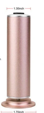Rechargeable electric pedicure tool for dead skin and callus removal with sandpaper disks