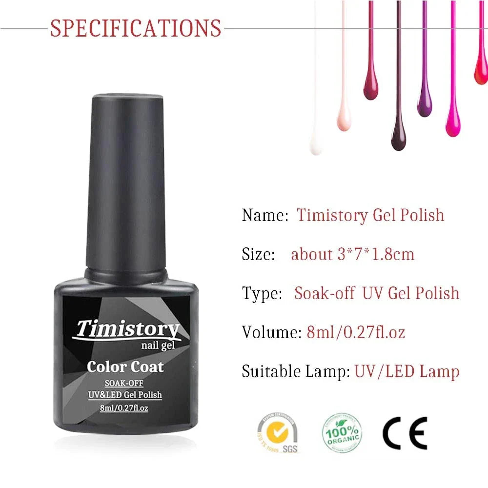 Premium 80W UV Nail Gel Curing Lamp Set with gel polishes, base coat, and top coat for salon-quality manicures at home