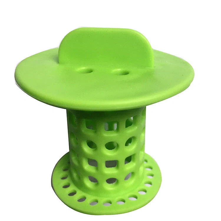 Anti-clogging plastic sink filter for kitchen and bathroom in multiple colors
