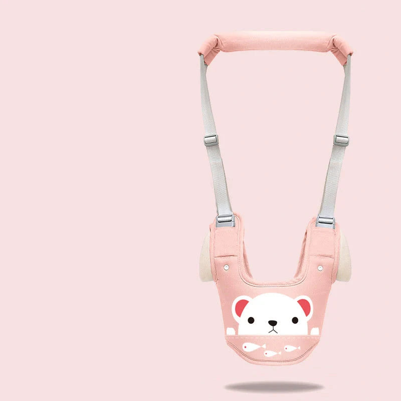 Adjustable baby walker harness for toddlers in various colours and designs