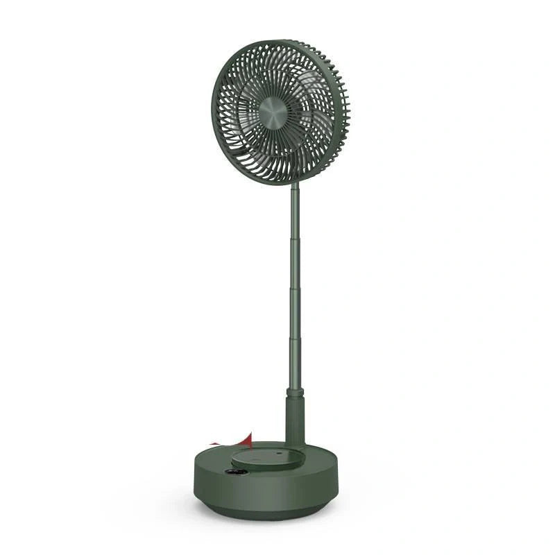 Storage Floor Electric Fan with remote control and humidification feature