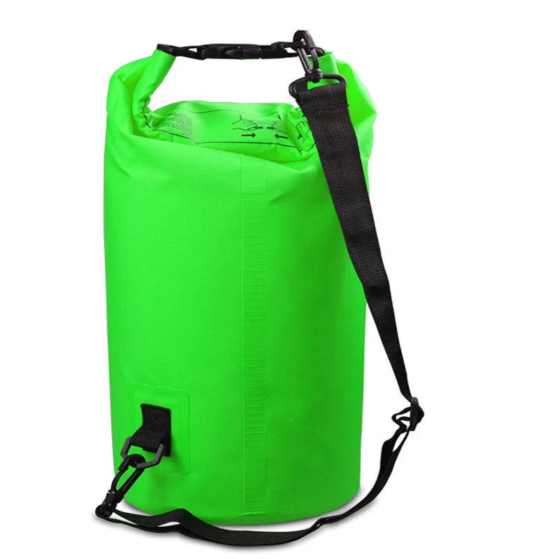 2L waterproof dry bag in various colours for outdoor activities