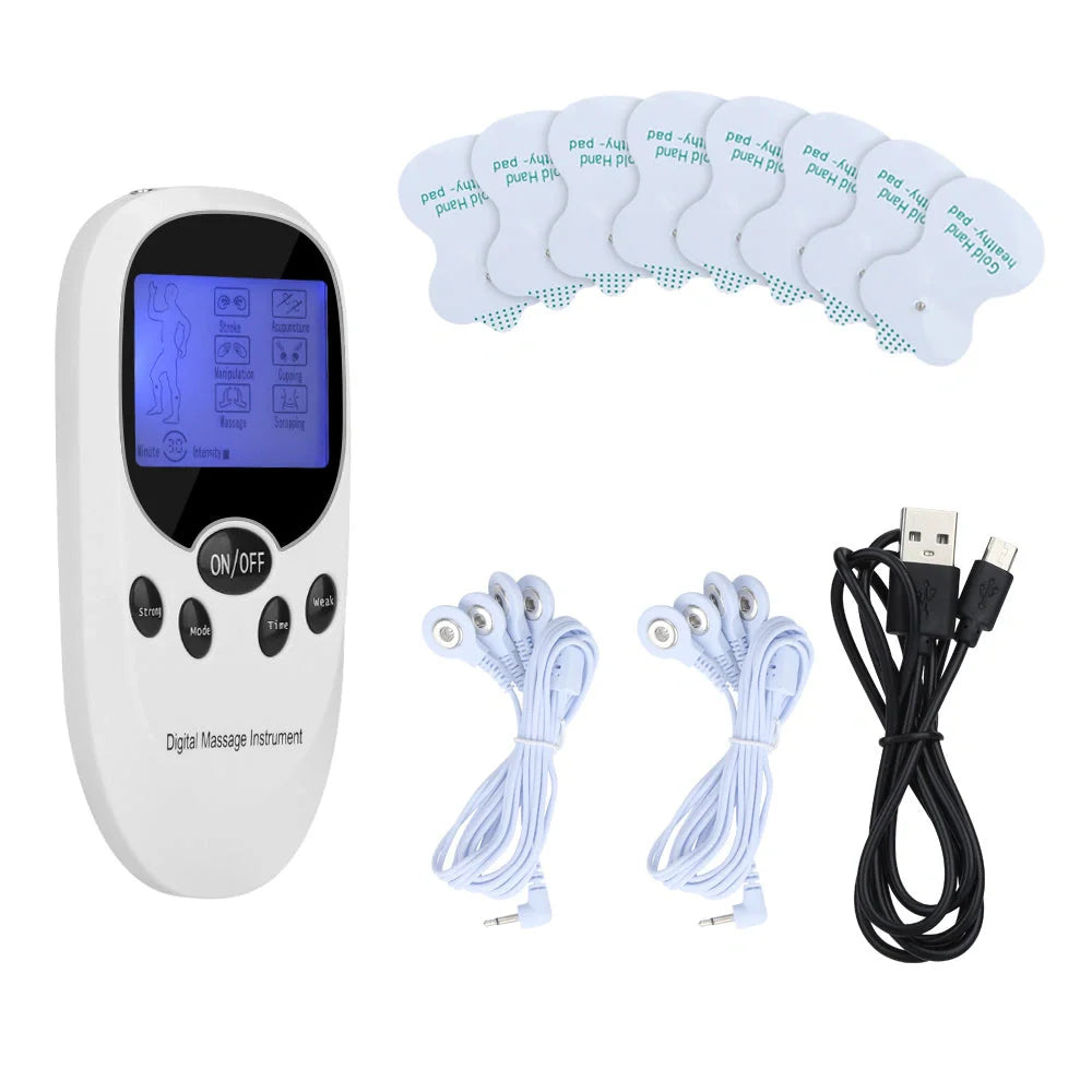 Dual Channel TENS Massager with six stimulation modes for pain relief