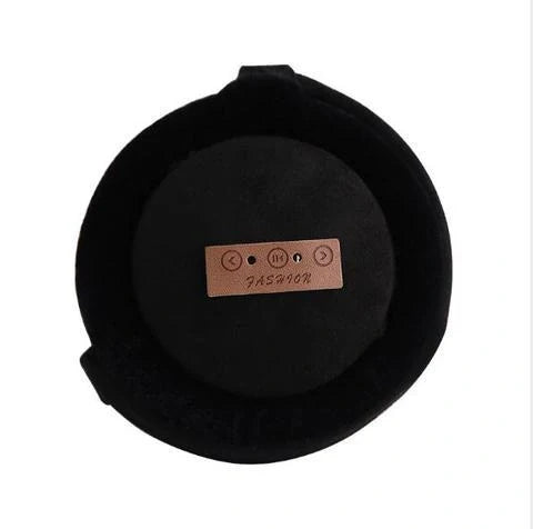 Bluetooth Earmuffs Headphones with warm plush lining for winter comfort