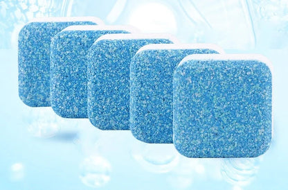 Washing machine cleaner tablets for deep cleaning and odour removal