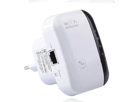 Compact Wireless WiFi Repeater with dual mode support and 300Mbps speed