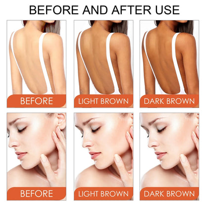 Wheat Complexion Body Tanning Moisturising Cream 50g compact size
