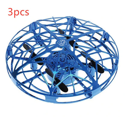 Intuitive air drone with UFO-inspired design, gesture control, and automatic obstacle avoidance for seamless aerial experiences.