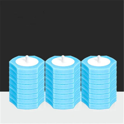 Premium disposable toilet brush with plastic, sponge, and scratch-resistant cloth for effective and hygienic bathroom cleaning