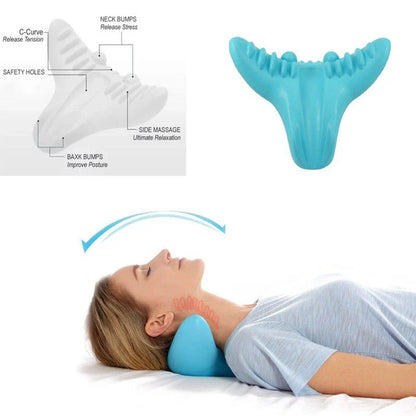 Premium Shiatsu massage pillow with memory foam construction and soothing kneading action for neck and cervical relaxation