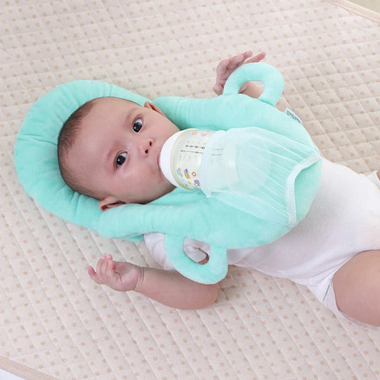 Multifunctional Newborn Nursing Pillow in soft, breathable fabric for comfortable breastfeeding support