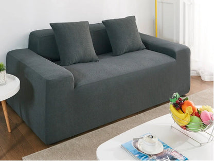 Waterproof polar fleece sofa slipcover in various colours protecting your living room furniture