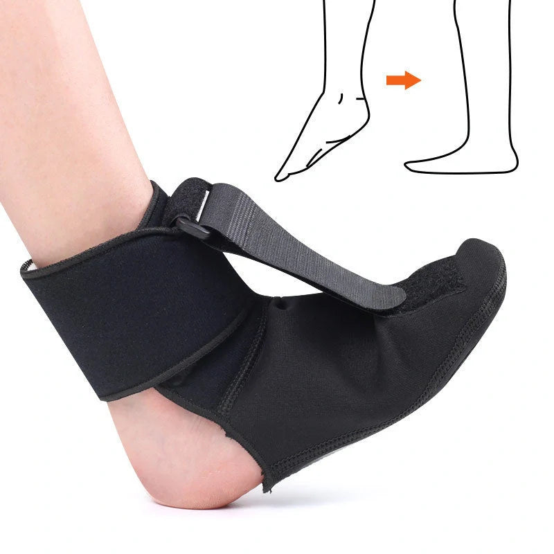 Premium ankle support brace with innovative dual-turning design for foot drop recovery and rehabilitation