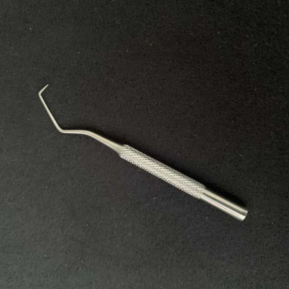 Premium Stainless Steel Toothpick Set with Short and Long Picks for Portable Dental Cleaning