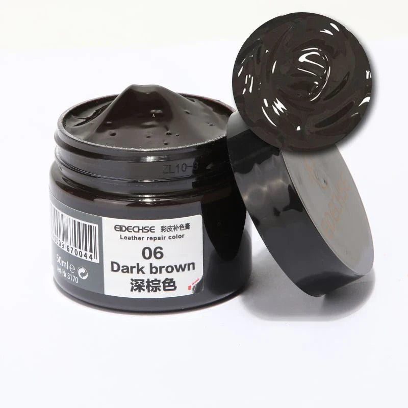 Leather Repair Kit for Restoring and Reviving Shoes, Sofas, and Other Leather Goods