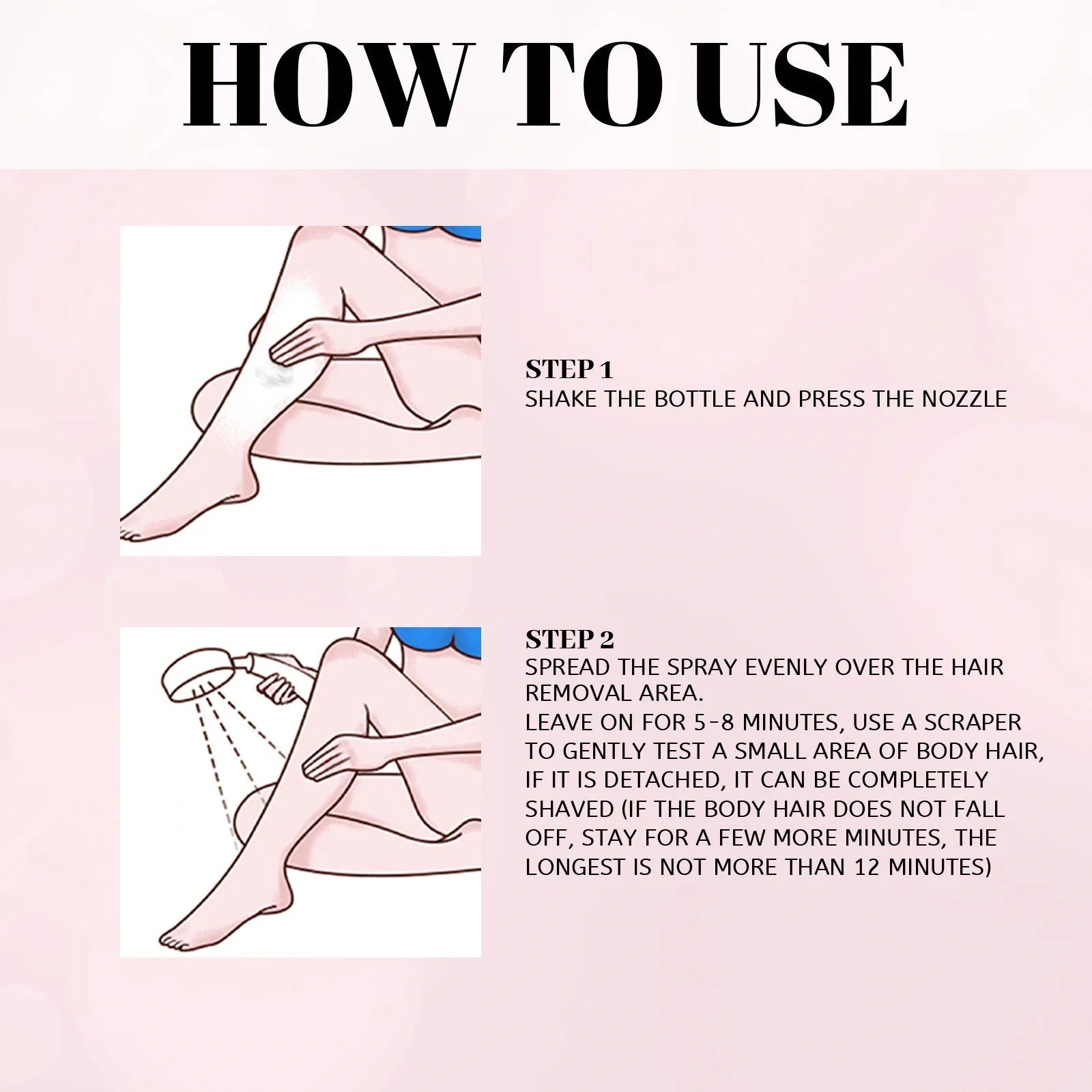 Honey Hair Removal Spray for smooth, hair-free skin