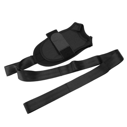 Premium Yoga Stretching Belt for Foot Drop and Hemiplegia Rehabilitation - Customizable, Comfortable, and Safe Stretching Aid