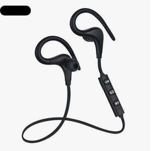 Premium sports Bluetooth headphones with noise cancellation, featuring wireless connectivity, sweat-resistant design, and intuitive touch controls for an enhanced workout experience.