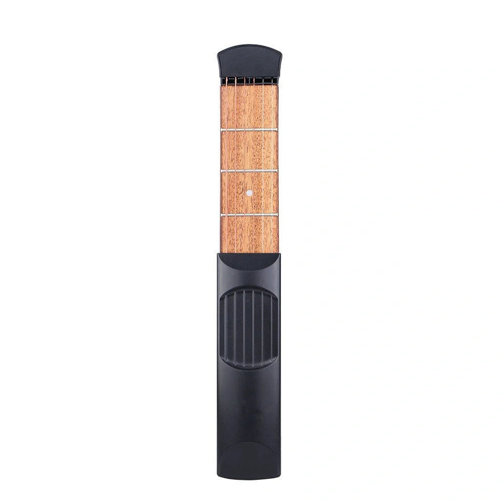 Pocket Guitar portable practice tool for beginners with 6 strings and 4 frets