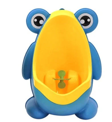 Ergonomic Frog Children Baby Potty Toilet in vibrant colors with adjustable height feature