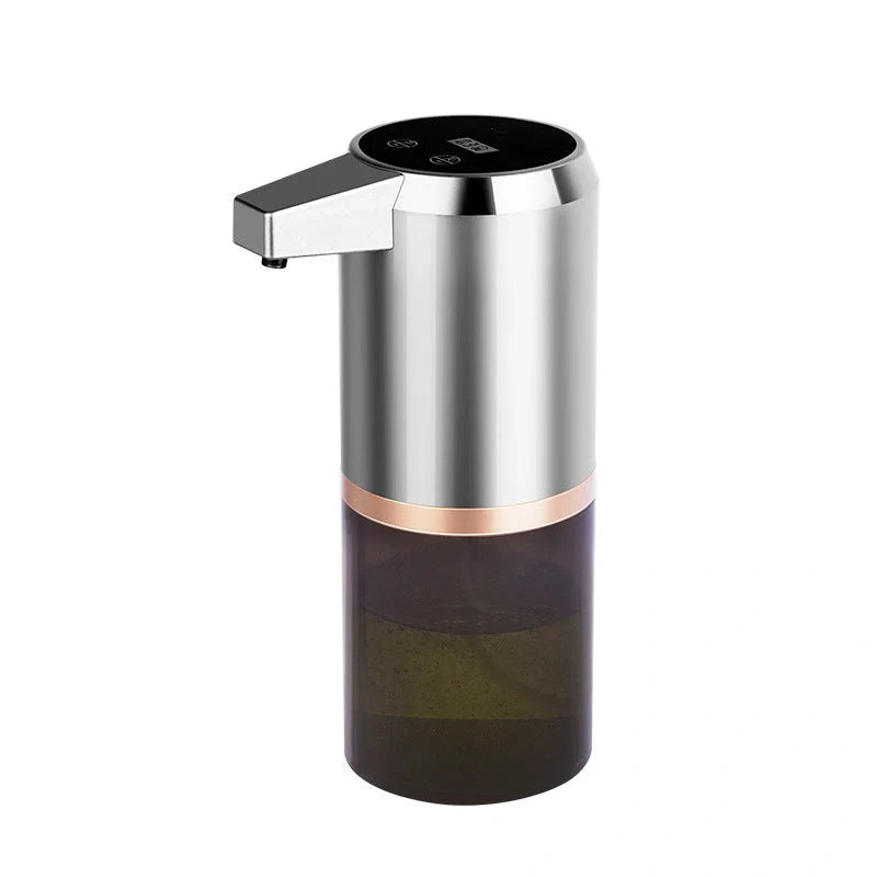 Automatic Induction Foam Soap Dispenser in white with LCD display