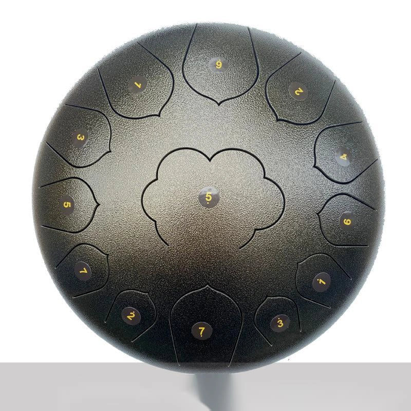 12-inch 13-tone Ethereal Drum in vibrant colours