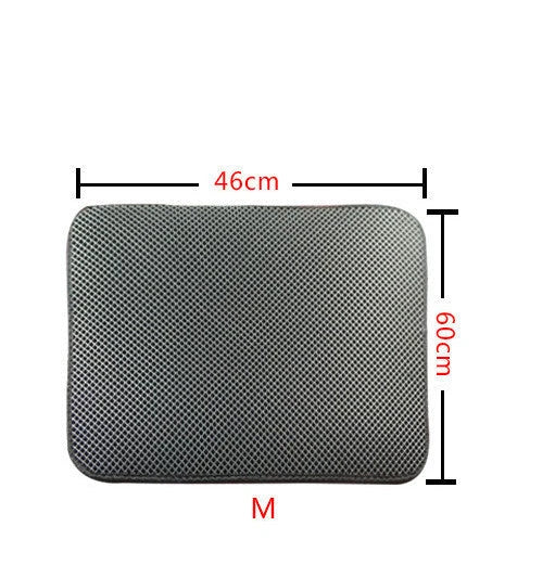 Premium cat litter mats with innovative trapping technology to keep your home clean and tidy