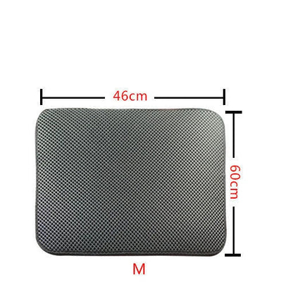 Premium cat litter mats with innovative trapping technology to keep your home clean and tidy