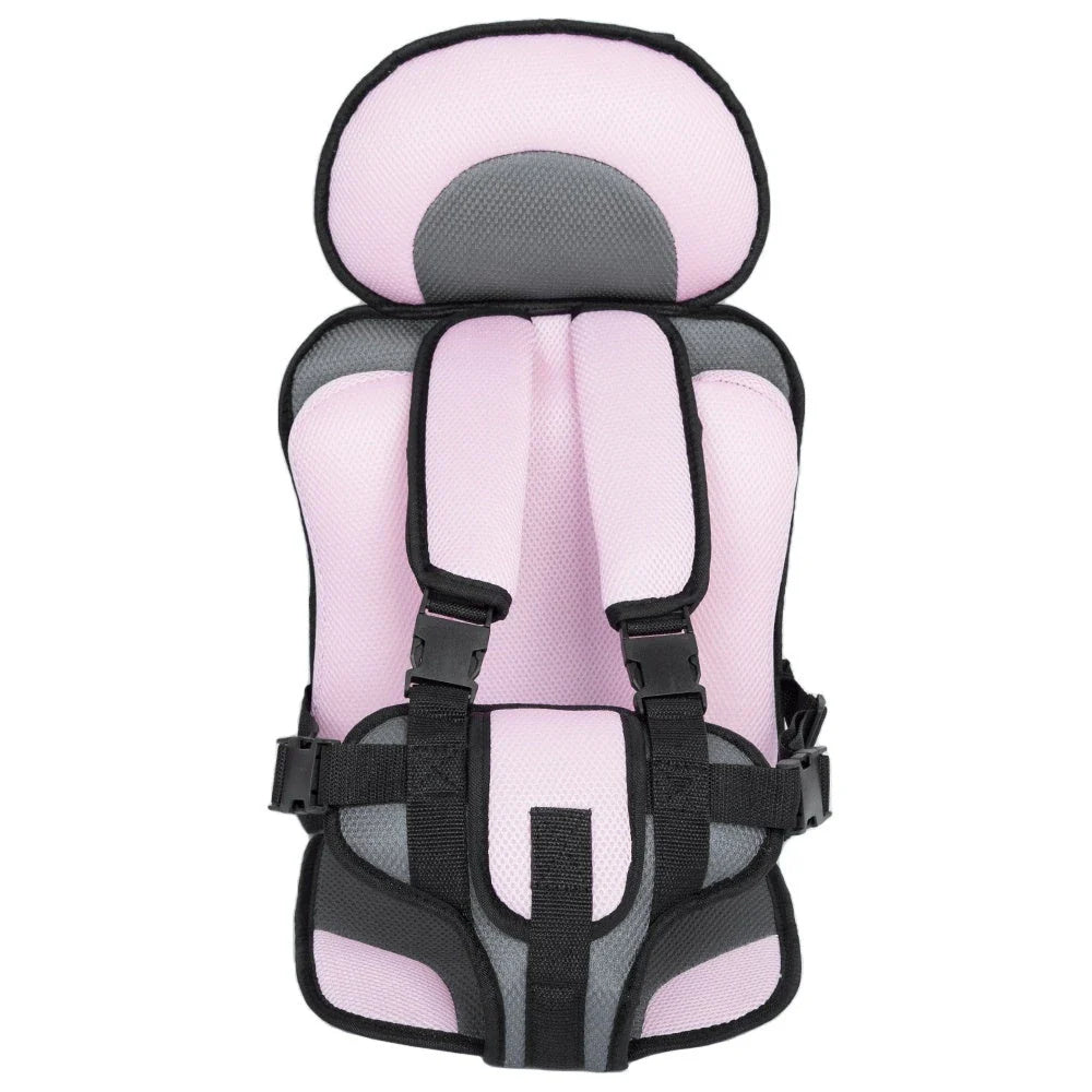 Deluxe Convertible Car Seat with adjustable recline, five-point harness, and removable, machine-washable cover
