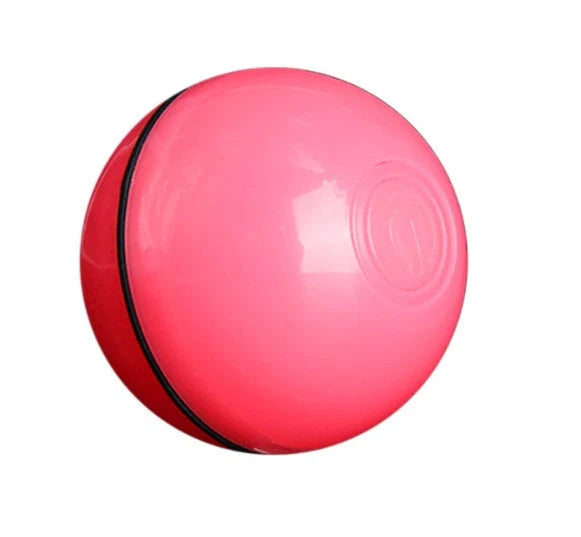 Interactive LED laser cat toy ball with catnip, perfect for keeping your feline friend entertained