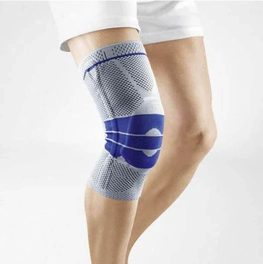 Protective Sports Knee Sleeves for Running and Fitness made of durable nylon material with adjustable strap for customized fit