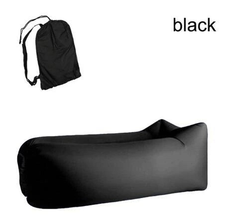 Premium inflatable air sofa in various colours, perfect for outdoor relaxation and leisure