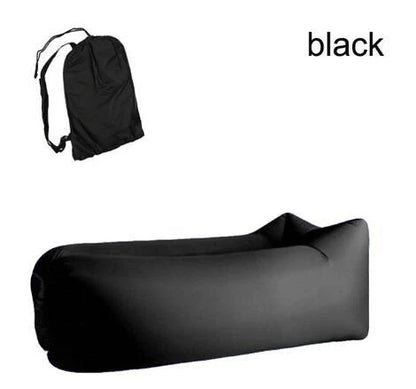 Premium inflatable air sofa in various colours, perfect for outdoor relaxation and leisure