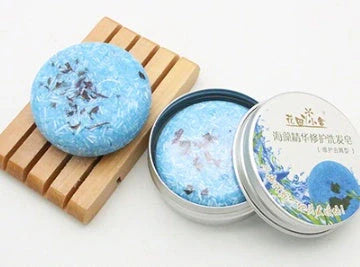 Natural Plant Shampoo Bar with essential oils for healthy hair care