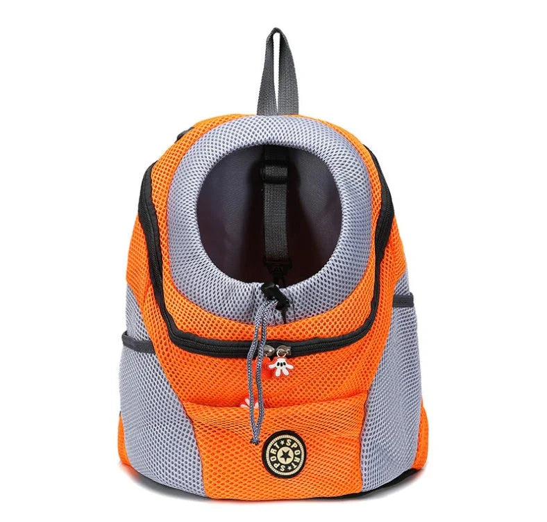 Premium pet carry bag in various colours, featuring breathable mesh panels and reinforced handles for easy transport of your furry companion.