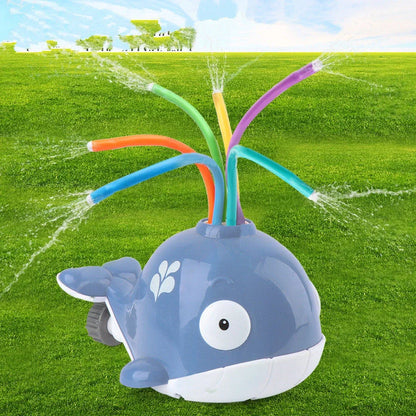 Cartoon sprinkler water toy for baby and toddler summer play
