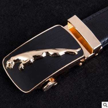 Premium leather automatic buckle belt in multiple styles and sizes