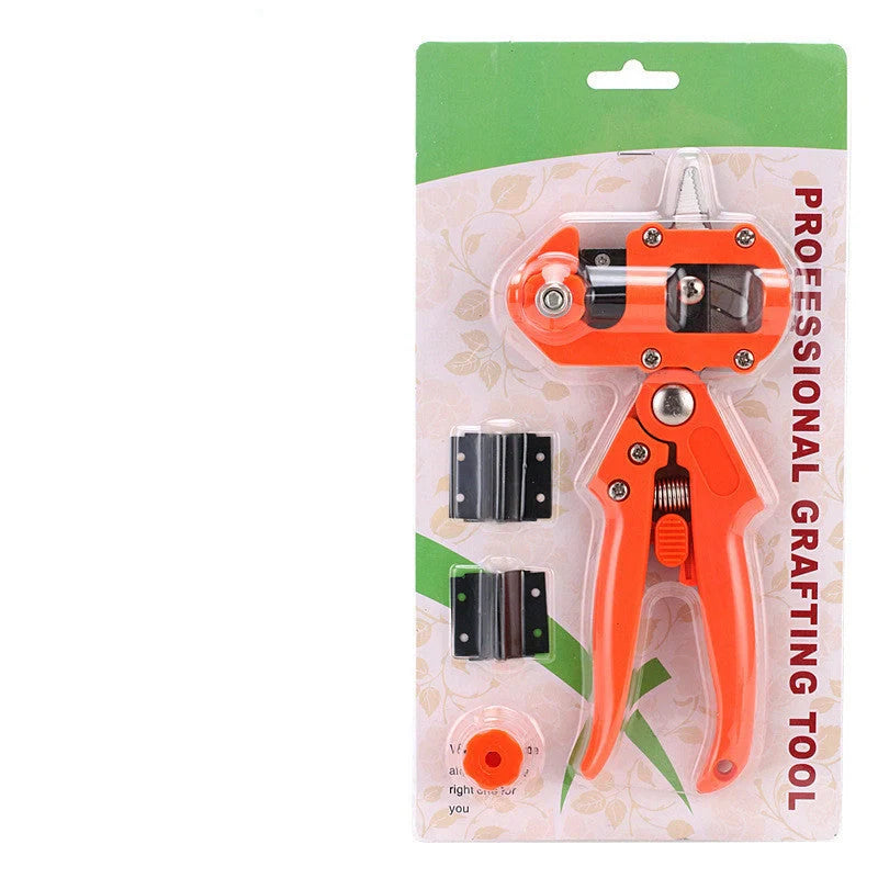 Tool steel grafting pruning shears for precise branch shaping
