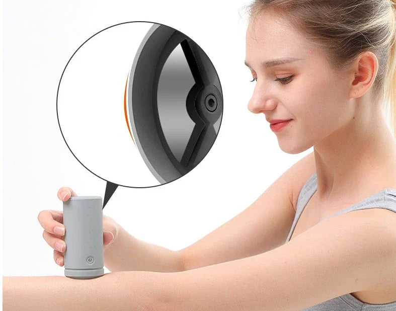 Premium silicone cupping therapy massager with EMS, pulse, and vibrating functions for full-body relief and relaxation