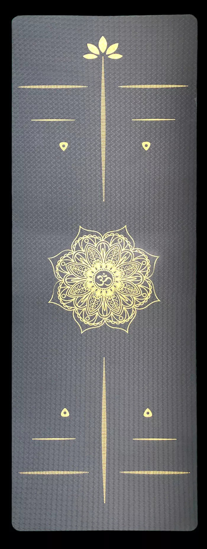 6mm thick yoga mat in black, red, or white for enhanced comfort and durability