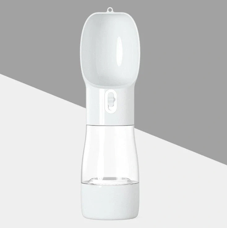 Traveling Out Portable Dog Water Dispenser with food and water compartments