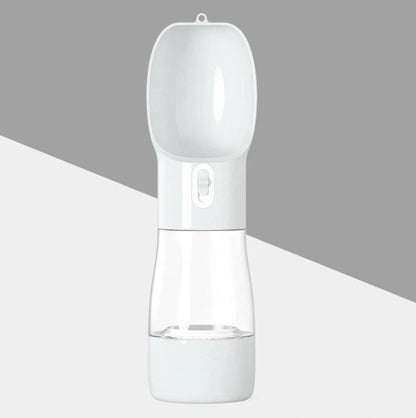 Traveling Out Portable Dog Water Dispenser with food and water compartments