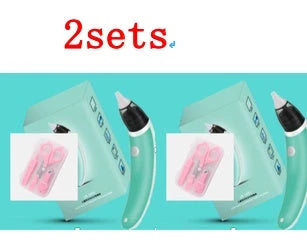 Electric Nasal Aspirator with Adjustable Suction Levels for Gentle Mucus Removal in Babies
