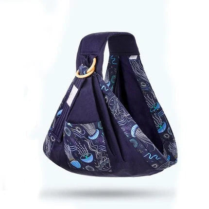 Adjustable baby wrap carrier sling in various colours for comfortable nursing and carrying