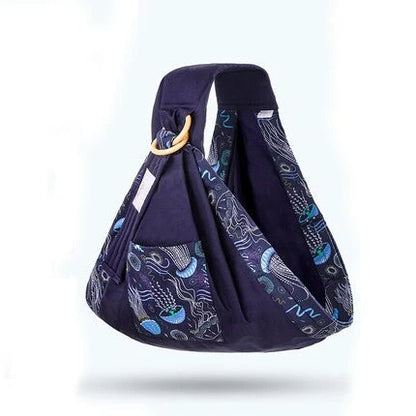 Adjustable baby wrap carrier sling in various colours for comfortable nursing and carrying