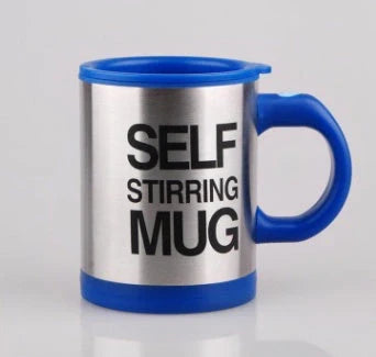 Automatic stirring electric mug in various colours with leak-proof design