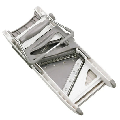 Terka Adjustable Stainless Steel Kitchen Vegetable Slicer with multiple slicing options