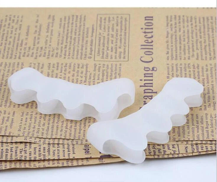 Premium silicone toe corrector for bunions, overlapping toes, and other foot issues