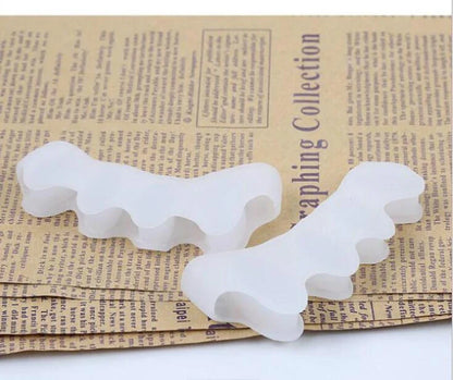 Premium silicone toe corrector for bunions, overlapping toes, and other foot issues